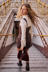 Rynlee Leather Mini Dress Detail 5 - Altar'd State