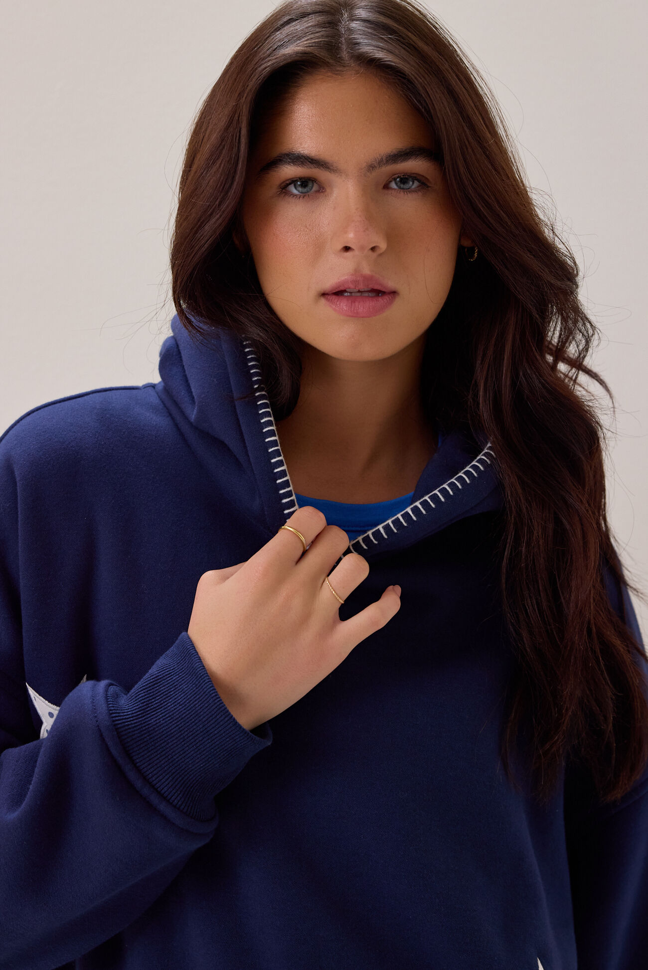 Aspen Star Whipstitch Hoodie