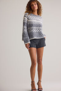 Niki Fair Isle Sweater Detail 2 - Altar'd State