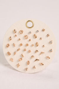 Everyday Gold Stud Earring Pack - Altar'd State