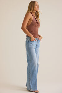 Brylee Halter Tie Top Detail 6 - Altar'd State