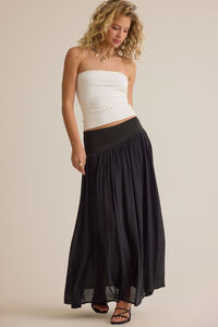 Saylor Drop-Waist Maxi Skirt - Altar'd State