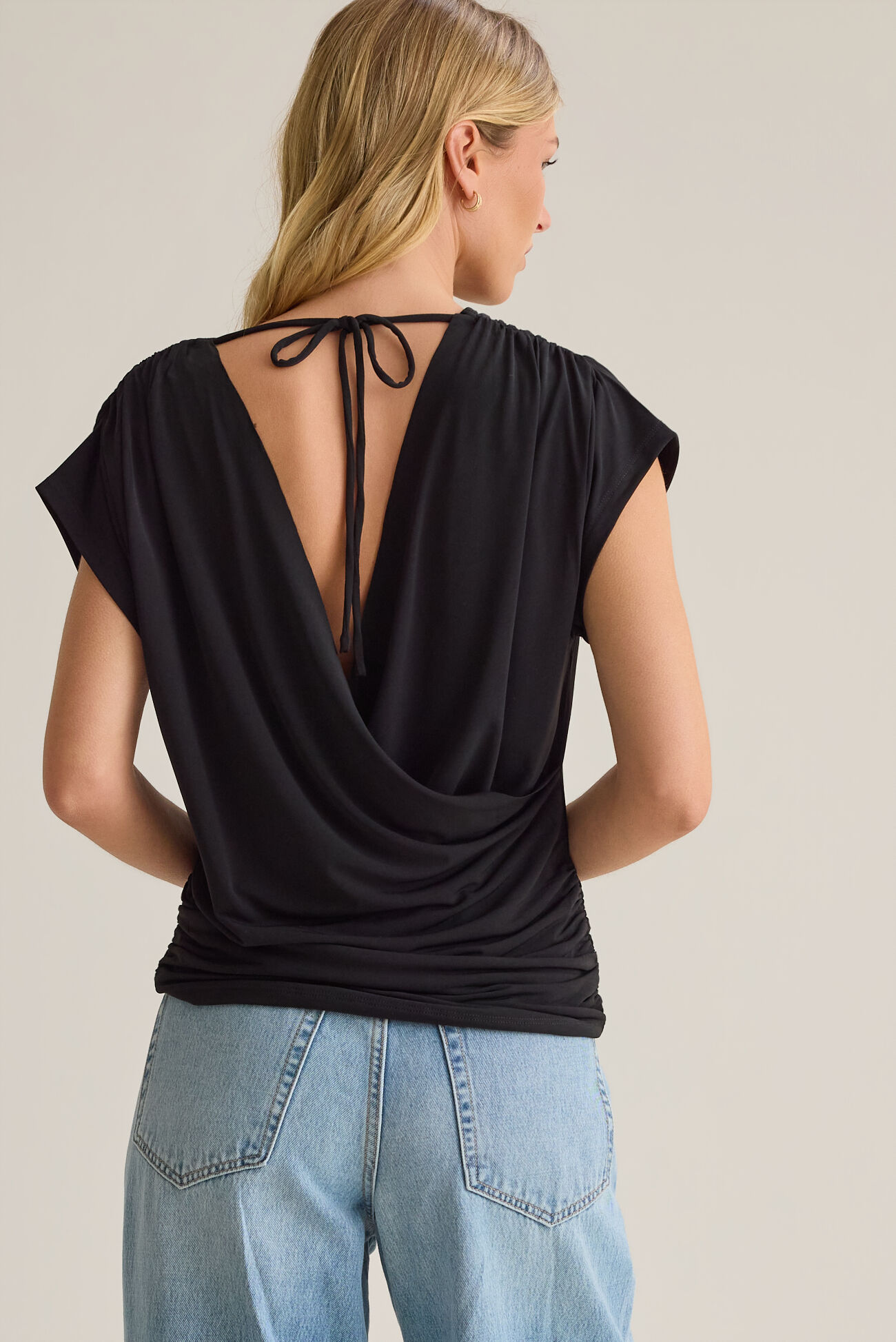 Hart Tie-Back Wrap Top