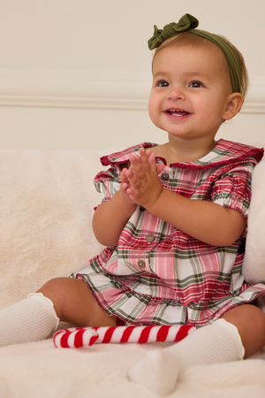 Plaid Wishes Lounge Dress - Altar'd State - 