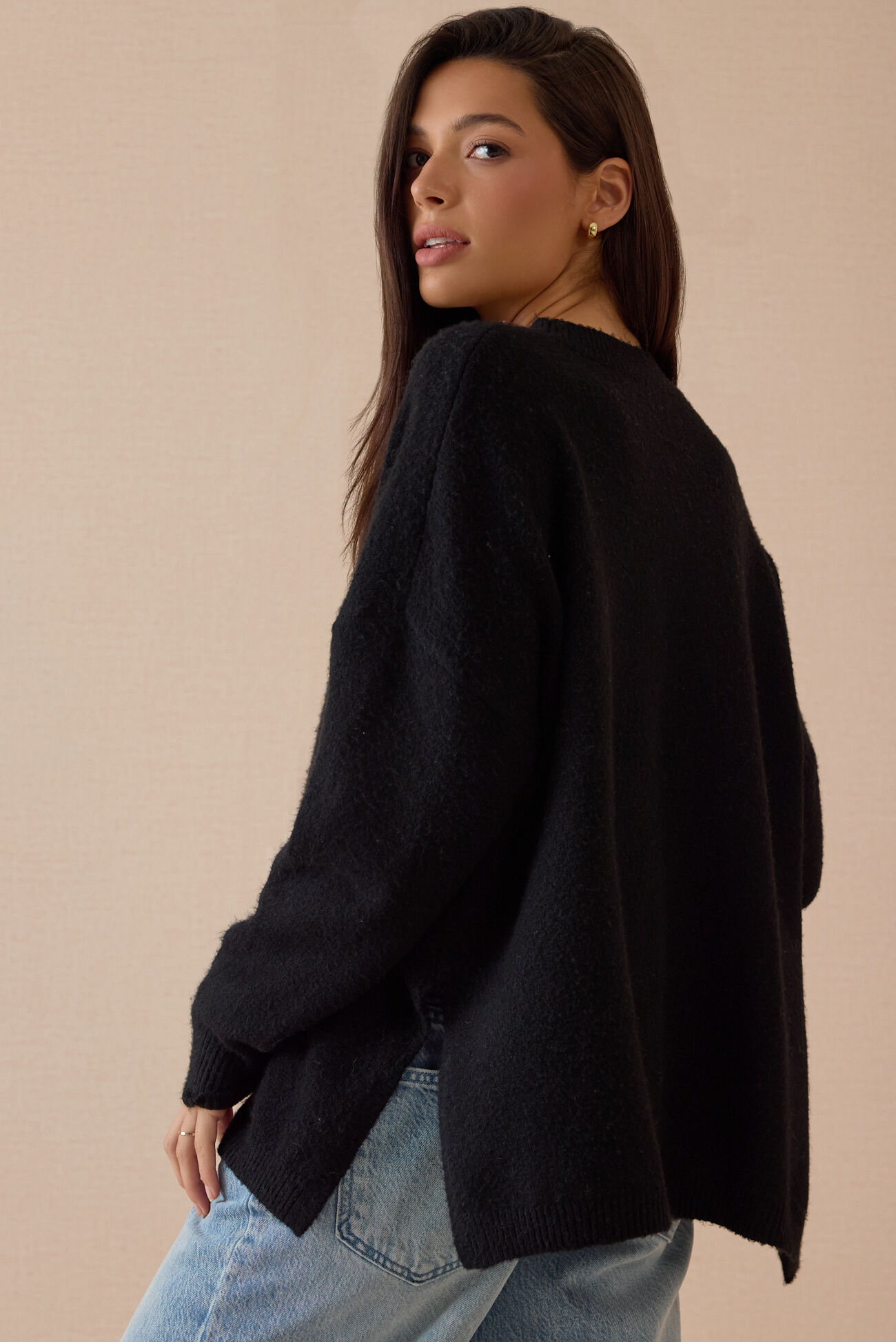 Leia Oversized Tunic Sweater