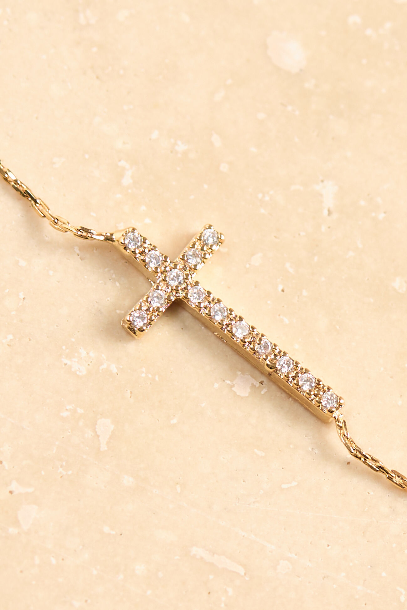 18K Gold Dipped Cross Necklace | Altar 