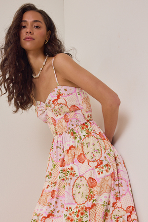 Presley Floral Maxi Dress - Altar'd State - 