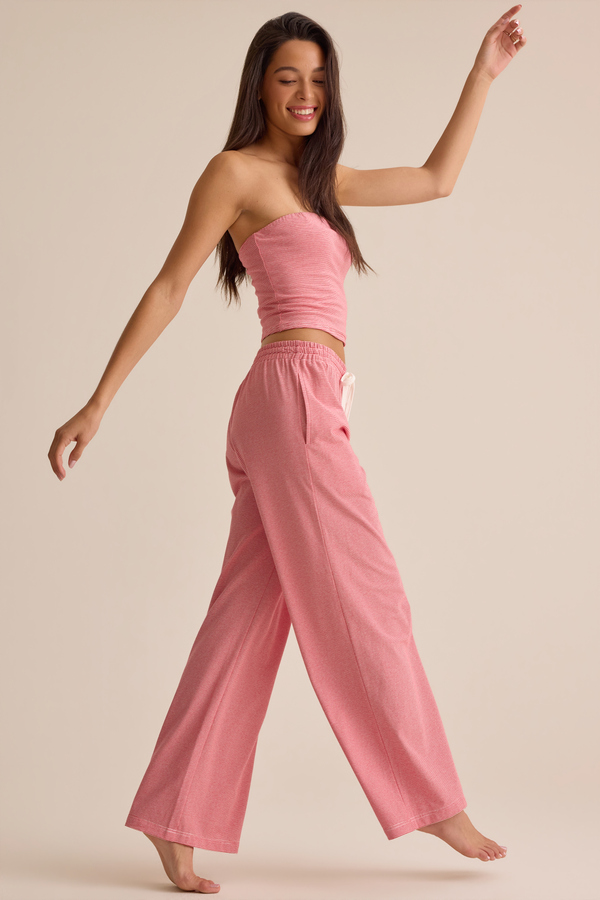Bethanie Stripe Tube Top Detail 4 - Altar'd State