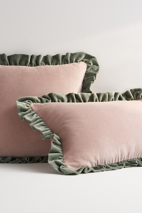Arabella Velvet Pillow Detail 1 - Altar'd State