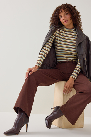 Prestyn High Rise Straight Leg Jeans - Altar'd State - 