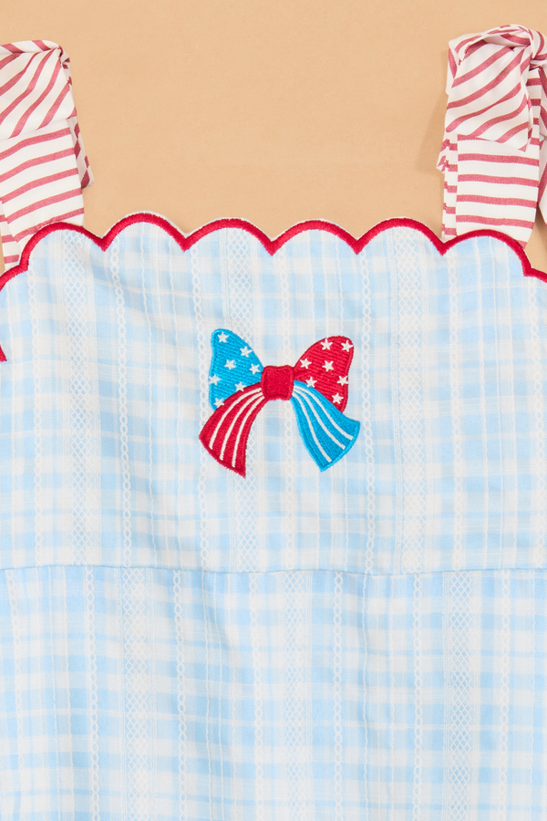 Grace Gingham Bubble Detail 2 - Altar'd State