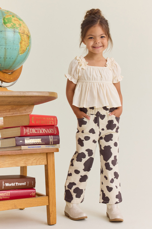 Prairie Cowgirl Flowy Top and Pant Set - Altar'd State - 