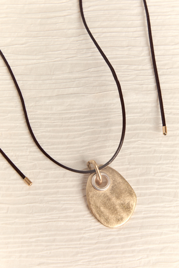 Sienna Cord Necklace Detail 2 - Altar'd State