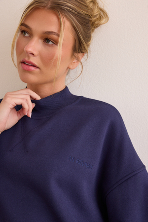 Timeless Fleece Mock Neck - Altar'd State - 