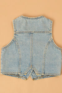Posey Floral Dress and Denim Vest Detail 7 - Altar'd State