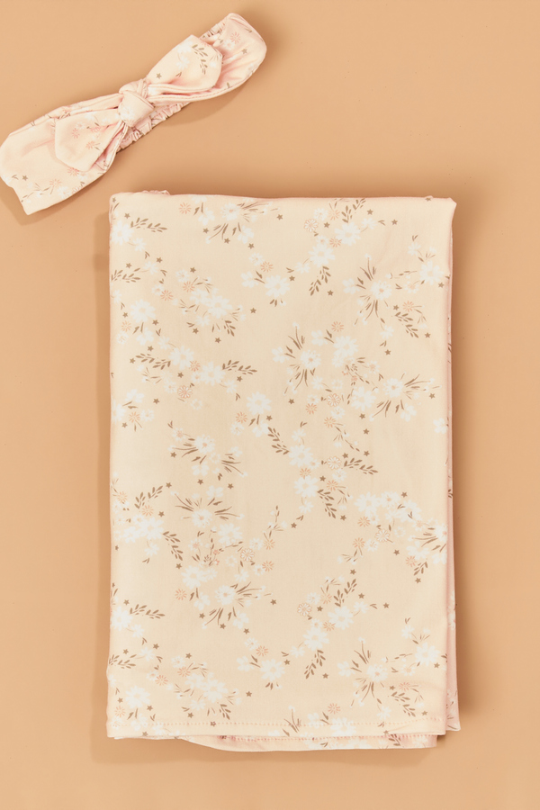 Dolly Daisy Swaddle and Headband Detail 2 - Altar'd State