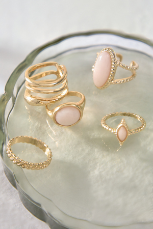 Aria Layered Ring Set - Altar'd State