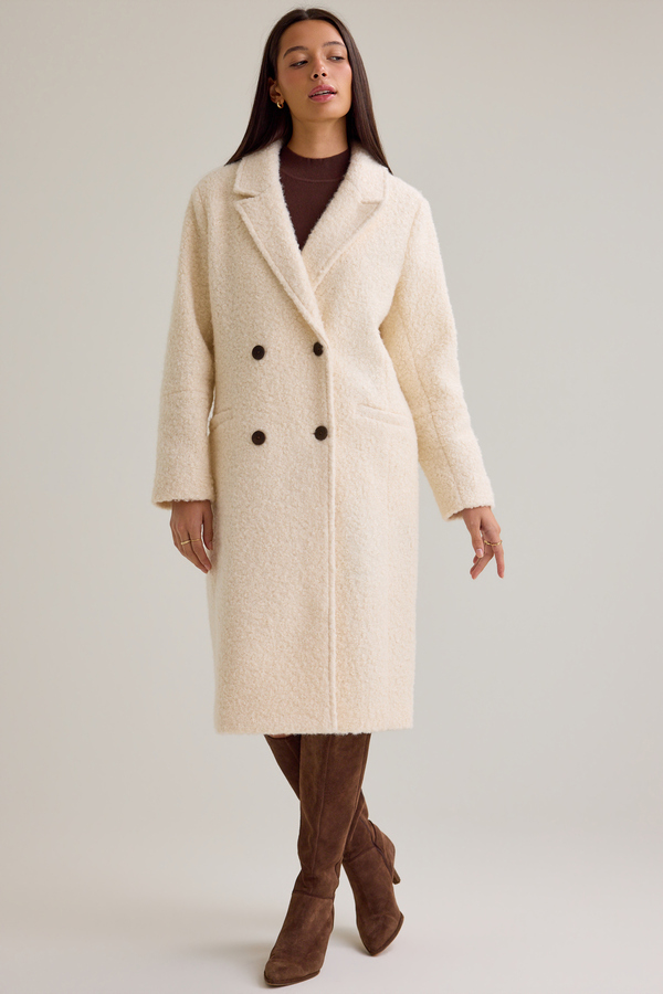 Clara Long Peacoat Detail 2 - Altar'd State