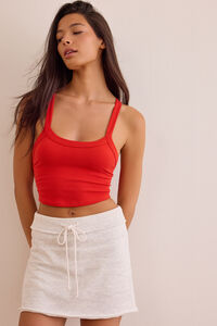 Walk It Off Drawstring Skort - Altar'd State