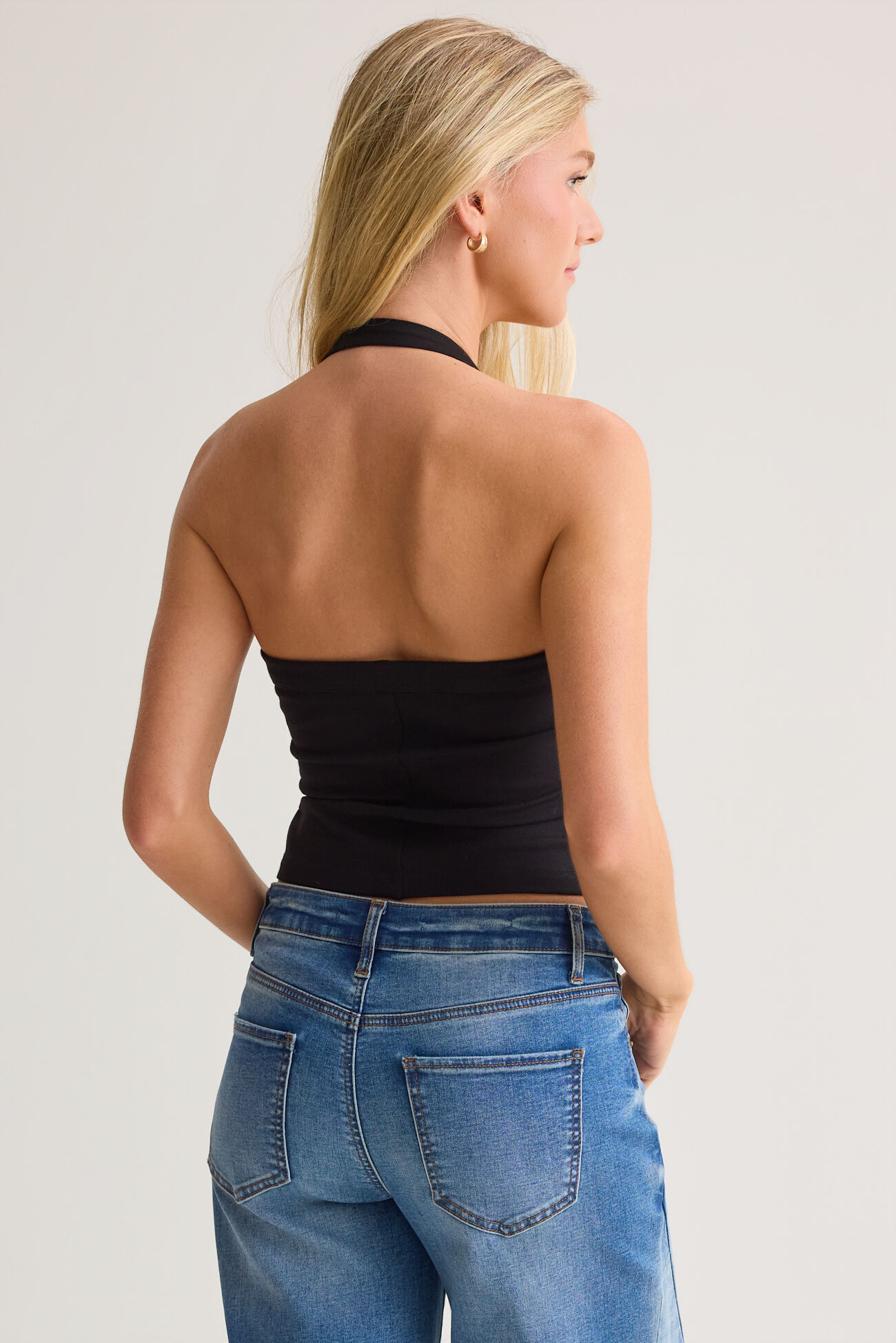 Elliana Hardware Halter Top