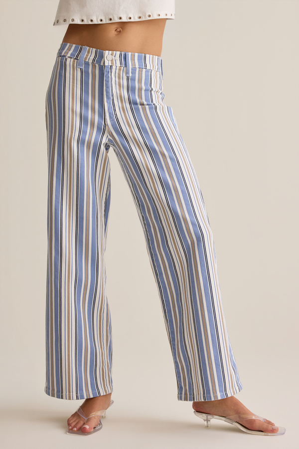 Lilly Stripe Pants Detail 3 - Altar'd State