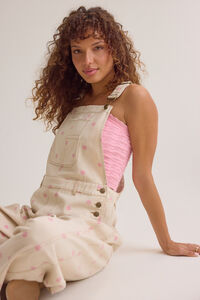Aven Polka Dot Overalls Detail 2 - Altar'd State