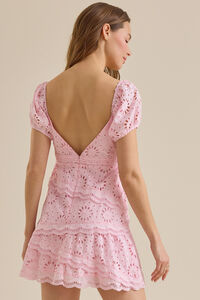 Jordyn Eyelet Mini Dress Detail 4 - Altar'd State