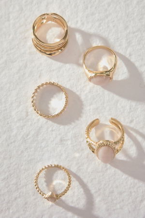 Aria Layered Ring Set - Altar'd State