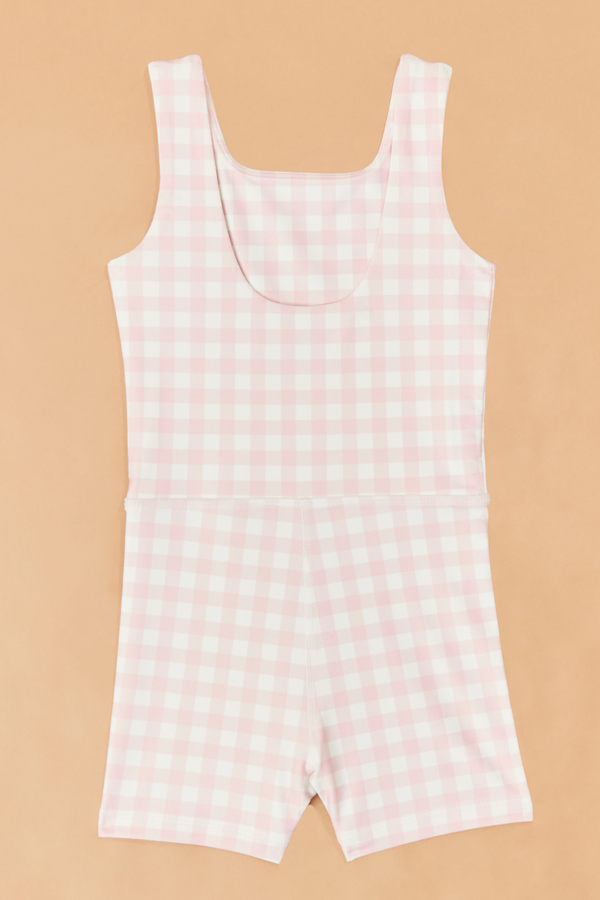 Lena Gingham Unitard Detail 4 - Altar'd State