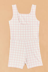 Lena Gingham Unitard Detail 4 - Altar'd State