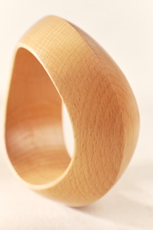Bonnie Wooden Bangle - Altar'd State - 