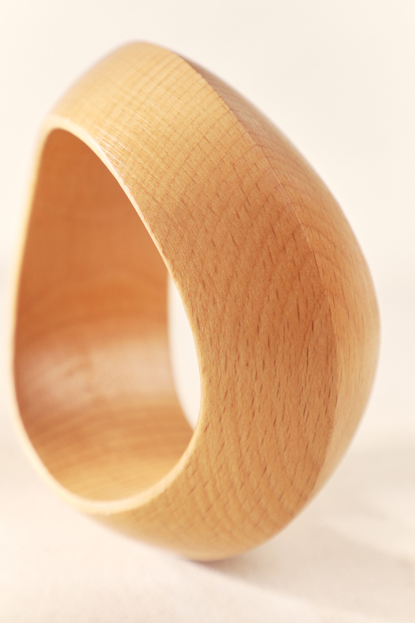Bonnie Wooden Bangle Detail 3 - Altar'd State