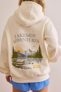 Lakeside Adventures Graphic Hoodie Detail 6 - Altar'd State