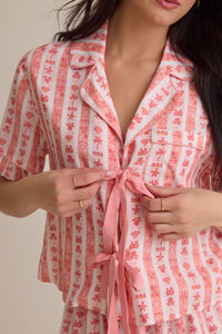 Remi Vacation Sleep Shirt Detail 2 - Altar'd State