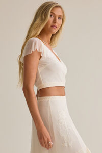 Carlin Embroidered Top Detail 5 - Altar'd State