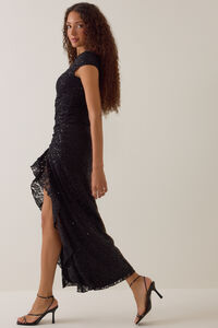Amiri Sequin Maxi Dress Detail 3 - Altar'd State