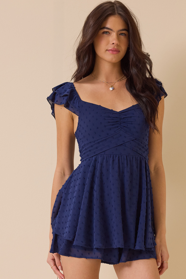 Rowan Double Layer Romper - Altar'd State