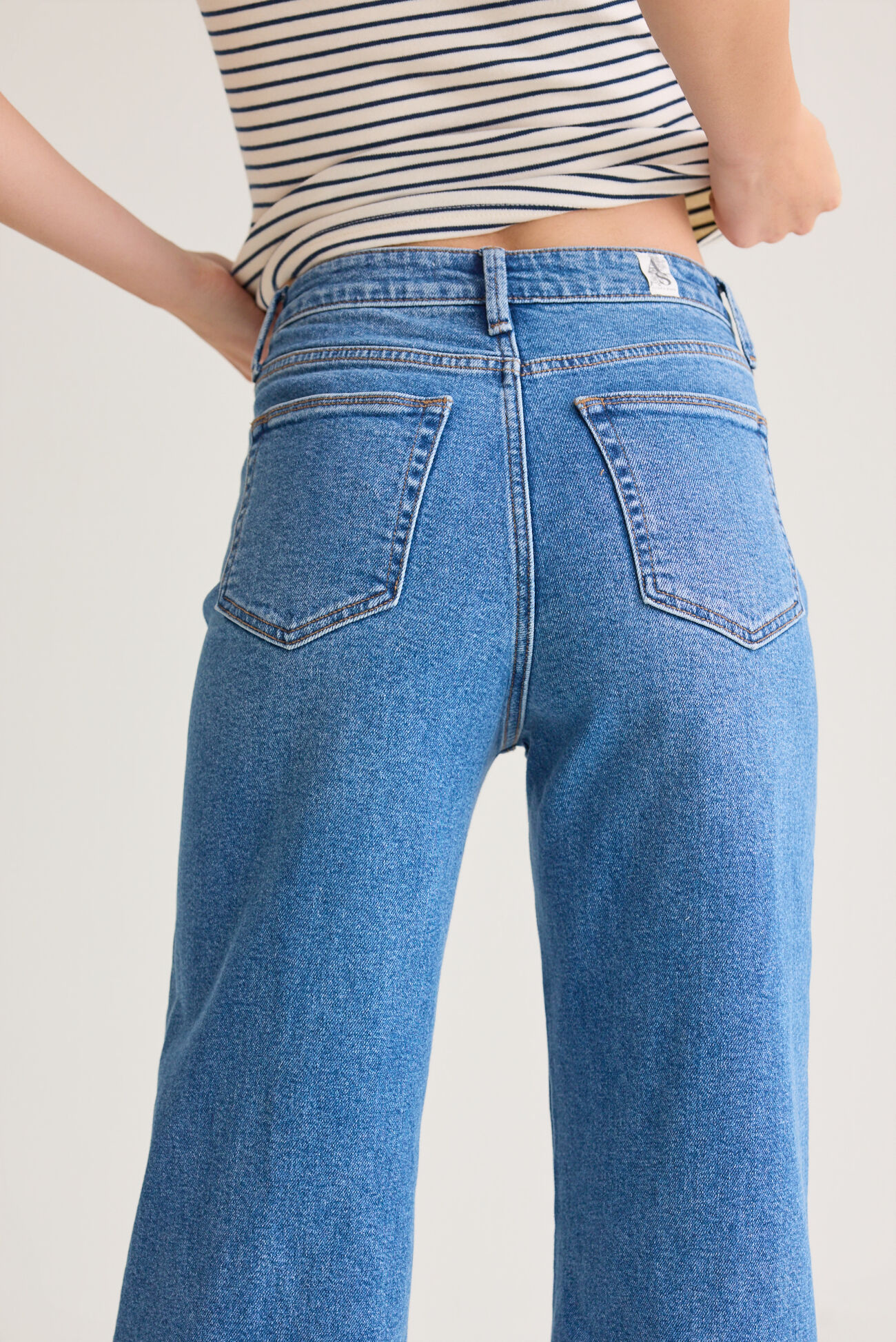 Indy High Rise Sailor Jean