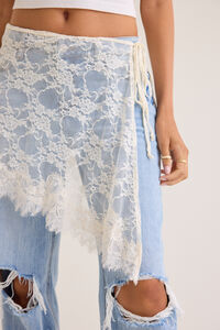 Molly Side Tie Skirt Slip Detail 3 - Altar'd State