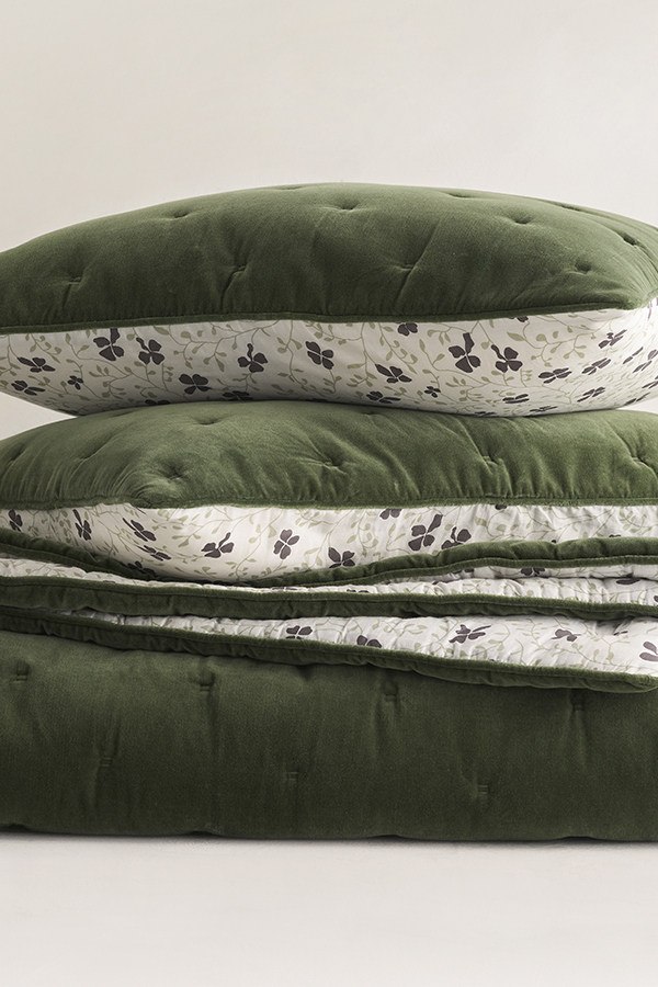 Majoram Cotton Single Sham Detail 1 - Altar'd State