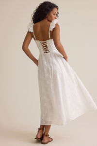 Maribel Eyelet Maxi Dress Detail 4 - Altar'd State