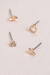 Everyday Gold Stud Earring Pack Detail 2 - Altar'd State