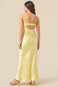 Paityn Strapless Maxi Dress Detail 2 - Altar'd State