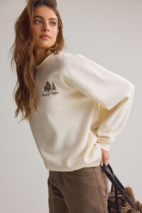 Cozy Cabin Readers Graphic Sweatshirt Detail 5 - Altar'd State