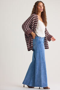 Georgie Chenille Slouch Cardigan Detail 4 - Altar'd State