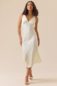 Andie Satin Midi Dress - Altar'd State