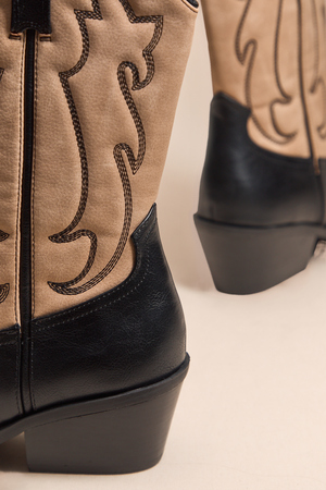 Given Two-Toned Western Boot - Altar'd State - 