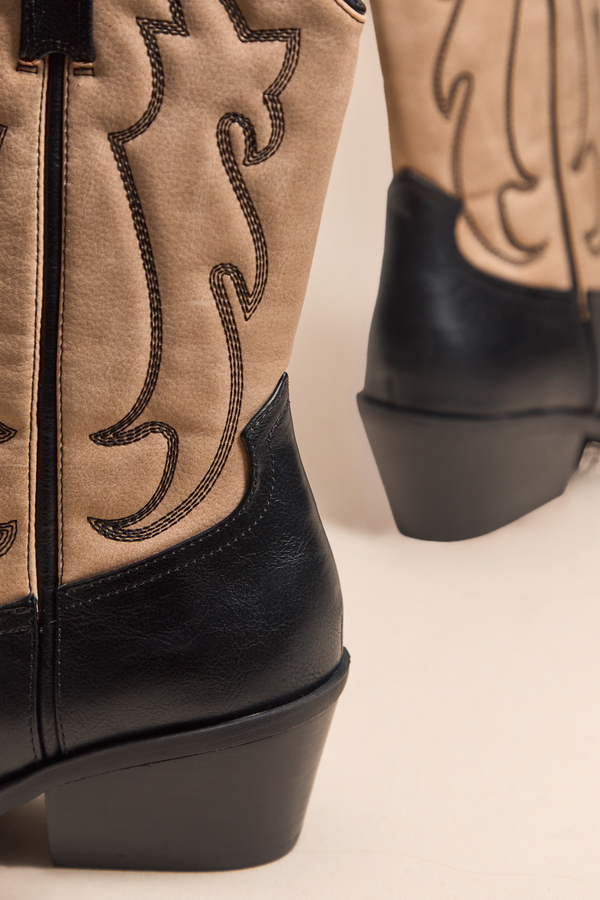 Given Two-Toned Western Boot Detail 5 - Altar'd State