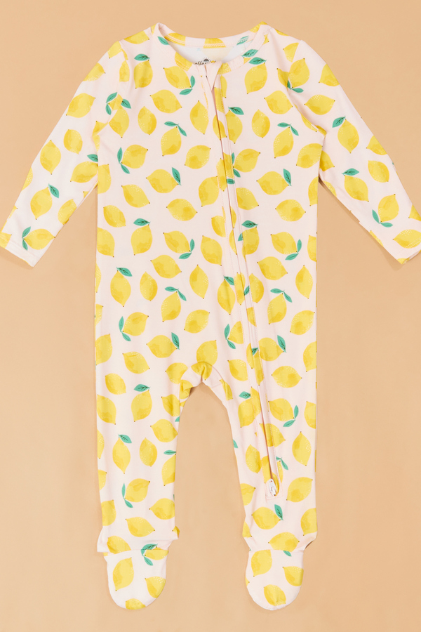 Sunny Lemons Footie - Altar'd State