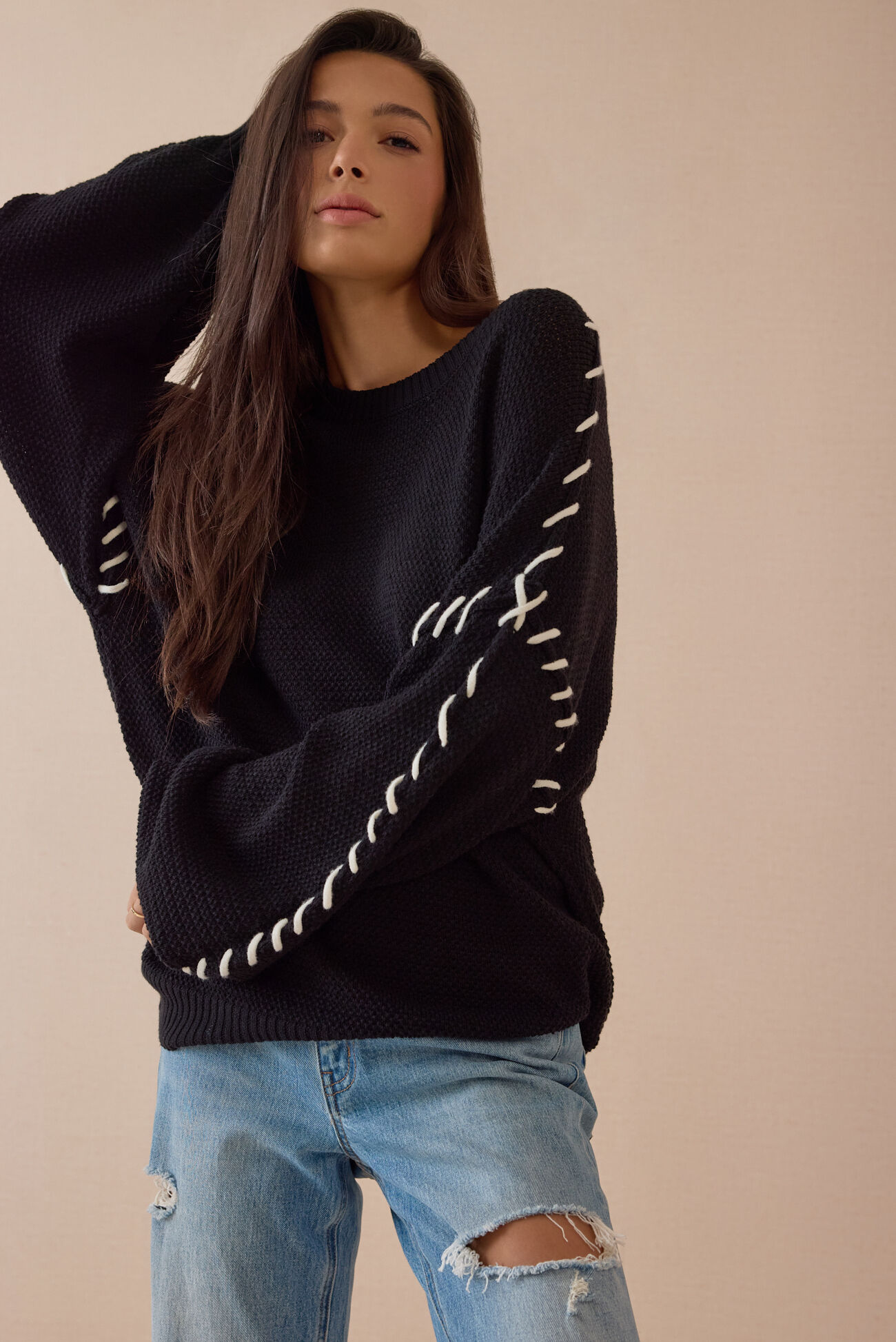 Hassie Stitch Sweater